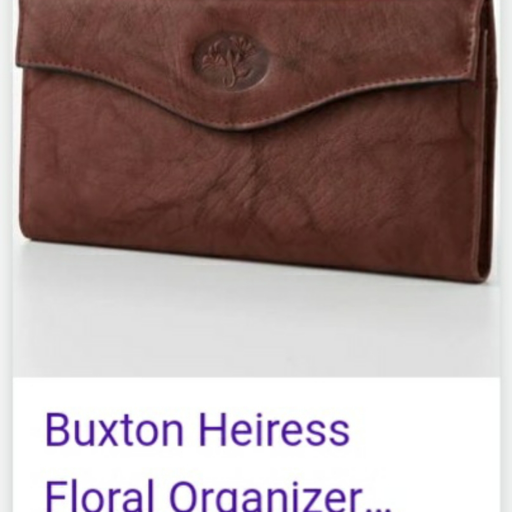 Buxton wallet and organizer